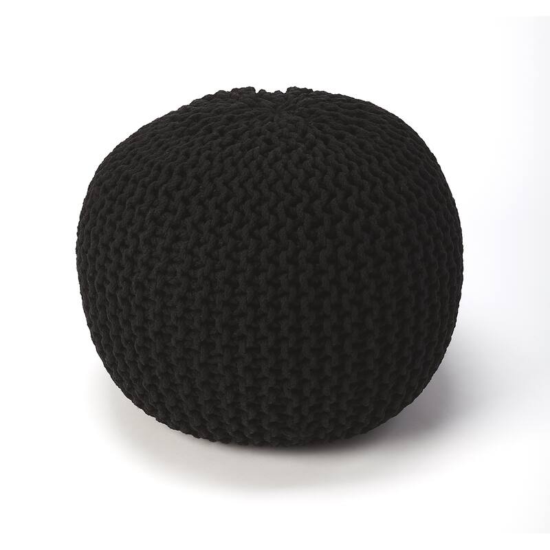 Pincushion Woven Pouf