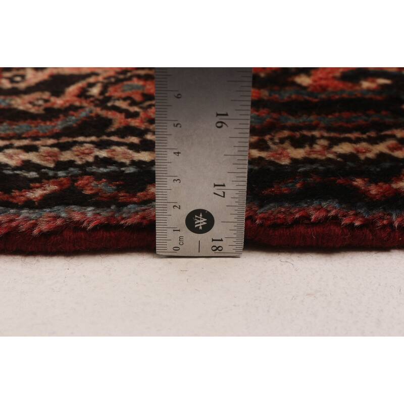 ECARPETGALLERY Hand-knotted Andelz Red Wool Rug - 4'9 x 6'7