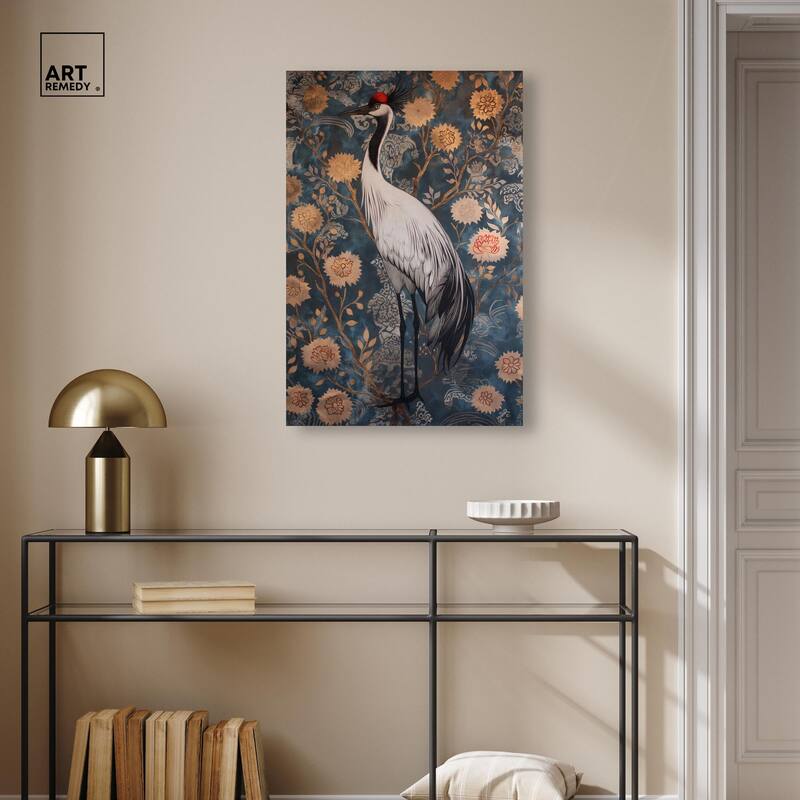 Botanical Bird II Canvas by Art Remedy, Gallery Wrapped