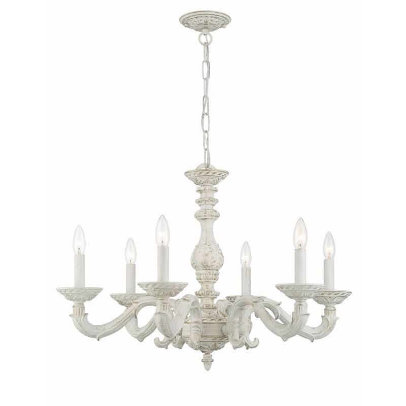Crystorama Lighting Group Sutton 6 Light 28" Wide Chandelier