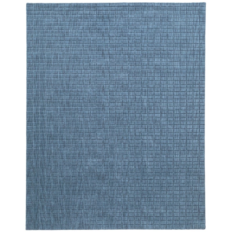 Terra by Obeetee Luna Ruth Rug - Oxford Blue - 2' x 3'