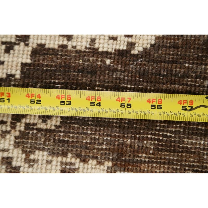 Contemporary Abstract Oriental Home Decor Area Rug Wool Hand-knotted - 6'5" x 9'7"