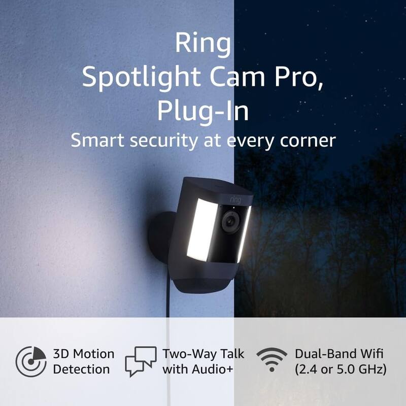 Ring Spotlight Cam Pro Plug In (wired)
