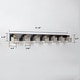 preview thumbnail 11 of 9, 6/7 Light Bathroom Vanity Light Wall Sconce with Crystal Shade