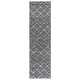 preview thumbnail 143 of 154, SAFAVIEH Arizona Shag Nevada 1.2-inch Thick Rug 2'3" x 8' Runner - Dark Grey/Ivory