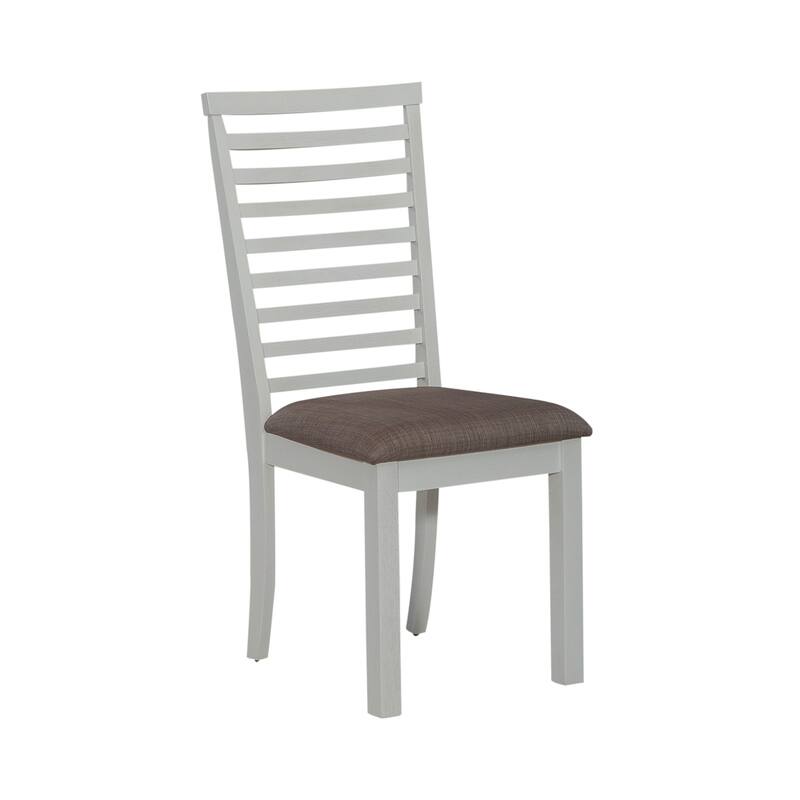 Brook Bay 3 Piece Drop Leaf Table Set with 2 Ladder Back Chairs