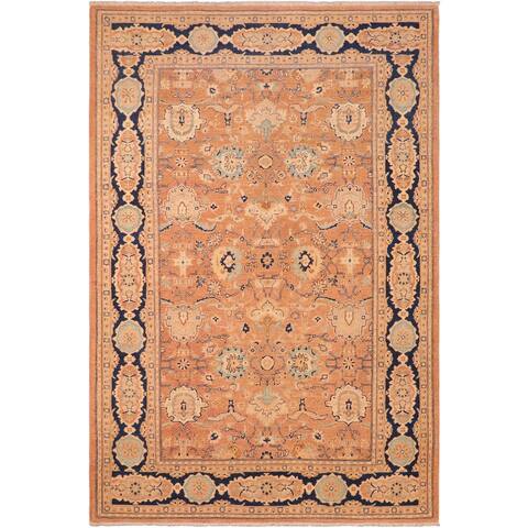 Boho Chic Ziegler Lyndsay Hand Knotted Area Rug -6'0" x 9'3" - 6 ft. 0 in. X 9 ft. 3 in.