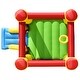 preview thumbnail 3 of 10, Kids Inflatable Bounce House with Slide - 6.5ft x 8.3ft x 5.2ft (L x W x H)