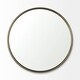 preview thumbnail 25 of 26, Mercana Piper Metal Frame Large Round Mirror