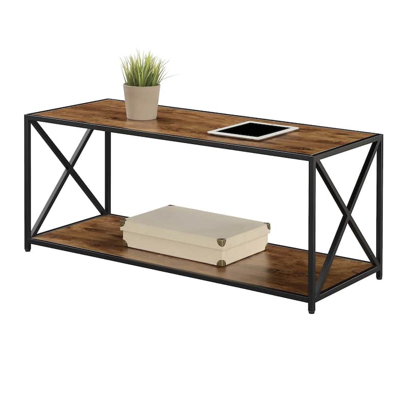 Convenience Concepts Tucson Coffee Table with Shelf