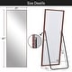 preview thumbnail 75 of 102, Carson Carrington Paaskynen Aluminum Alloy Full Length Floor Mirror