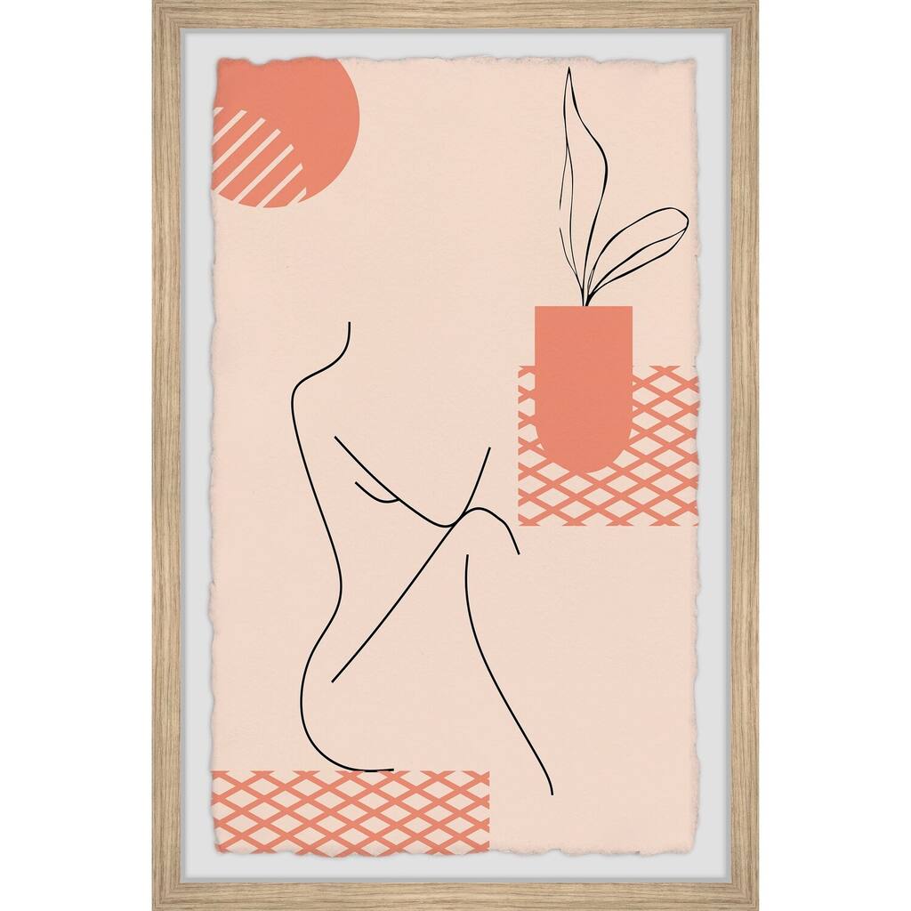 Bare and Leafless Framed Wall Art, Elegant Home Touch - Sophisticated Artwork for Refined Décor