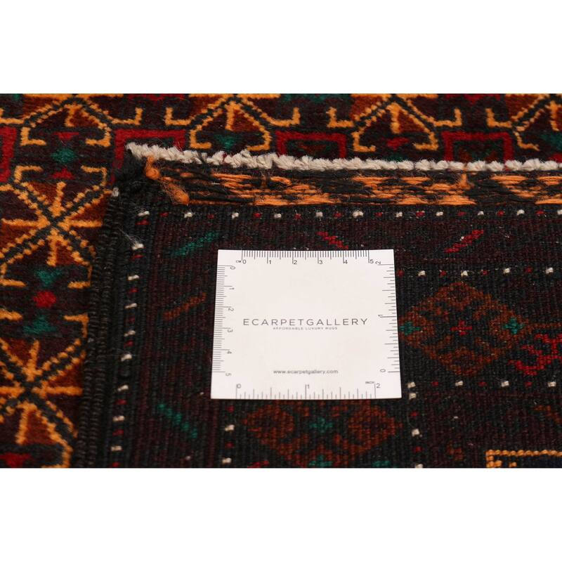 Teimani Red Rug 3'9" x 6'3" - 3'9 x 6'3