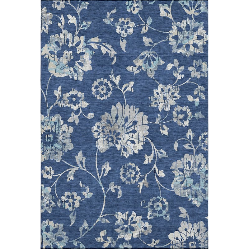 Premium Washable Super Soft Floral Whimsy Mayfield Rug