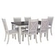 preview thumbnail 7 of 15, McKee 7-piece White Farmhouse Dining Set