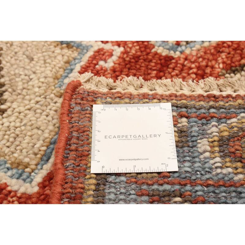 ECARPETGALLERY Hand-knotted Jules Serapi Red Wool Rug - 2'7 x 9'10