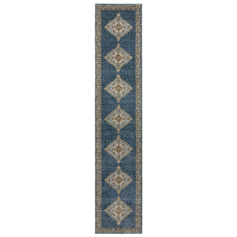 HomeRootsMedallion Bohemian Rectangle Area Rug