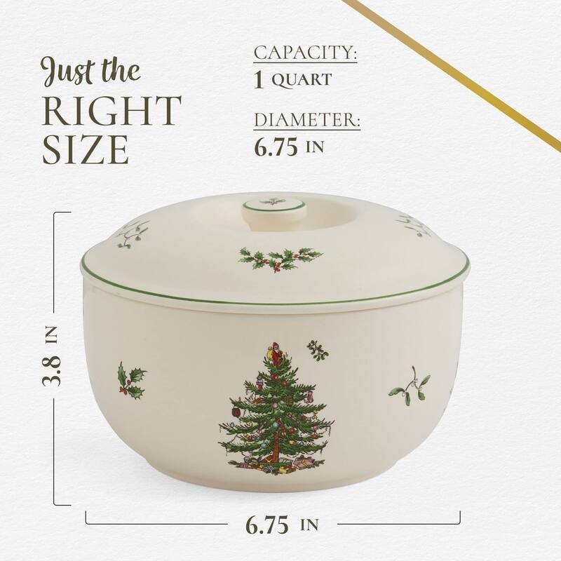 Spode Christmas Tree Individual Casserole