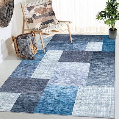 GlowSol Modern Boho Chic Area Rug Carpet Machine Washable Geometric Area Rugs