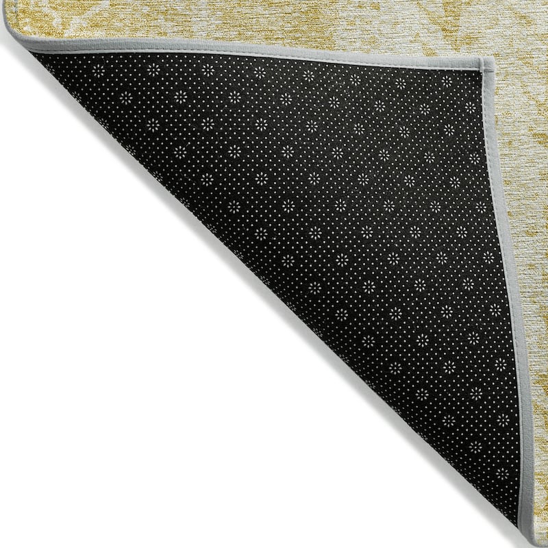 Machine Washable Indoor/ Outdoor Chantille Modern Imprints Rug