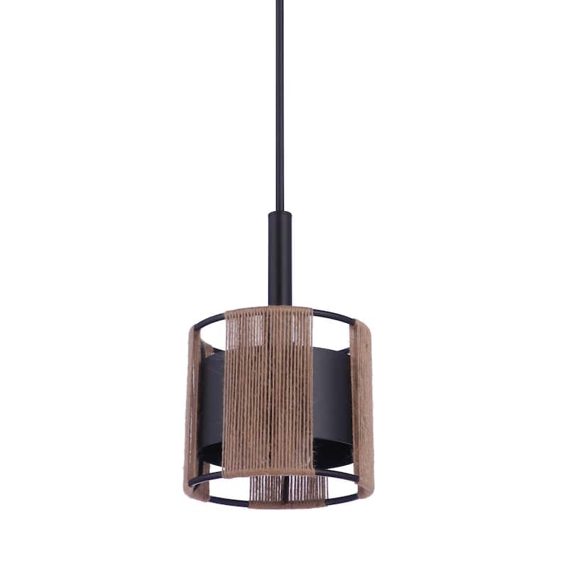 Craftmade 59091 Kensey 10" Wide Suspension Mini Pendant - Flat Black