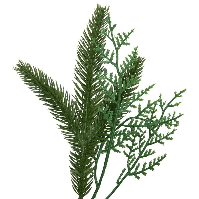 Real Touch™️ Wind River Fir with Glittered Pinecones Artificial Christmas Wreath - 24" - Unlit