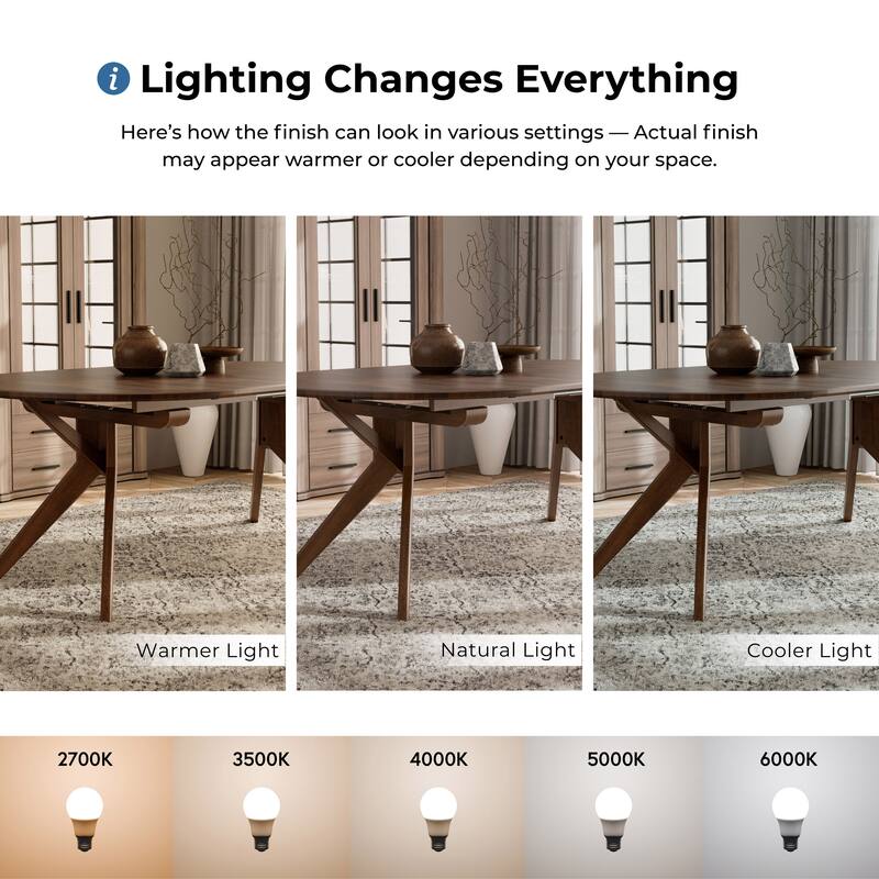 Furniture of America Abigail V Mid-Century Modern 5-Piece Rich Walnut Solid Wood Convertible Dining Set with Butterfly Leaf