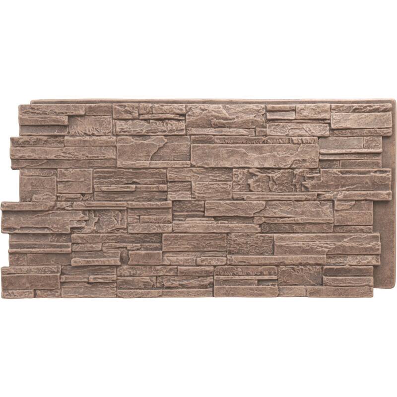 Cascade Stacked Stone, EverStone Faux Stone Siding Panel