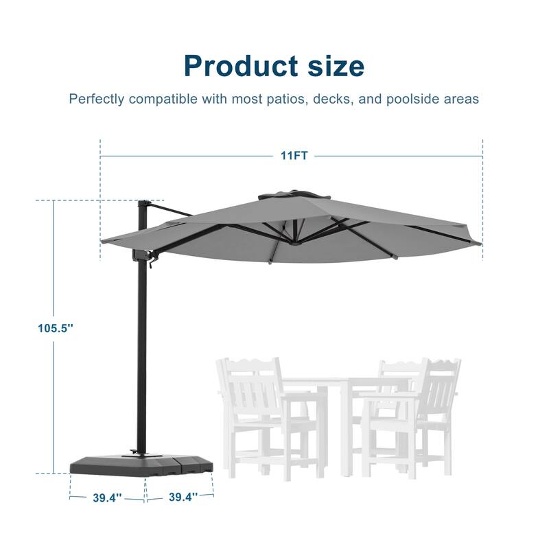 Outdoor 10FT Patio umbrella for Garden