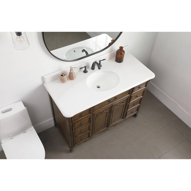 48" Bathroom Vanity Sink