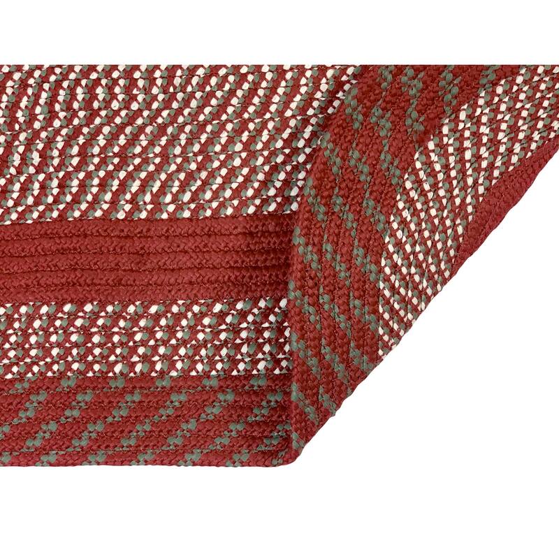 Better Trends Newport Braid Collection 100% Polypropylene Durable & Stain Resistant Double-Sided Reversible Indoor Utility Rug