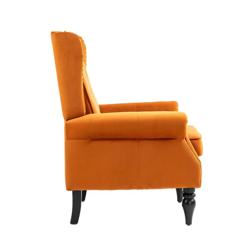 Mid Century Nailhead Decorative Armchair
