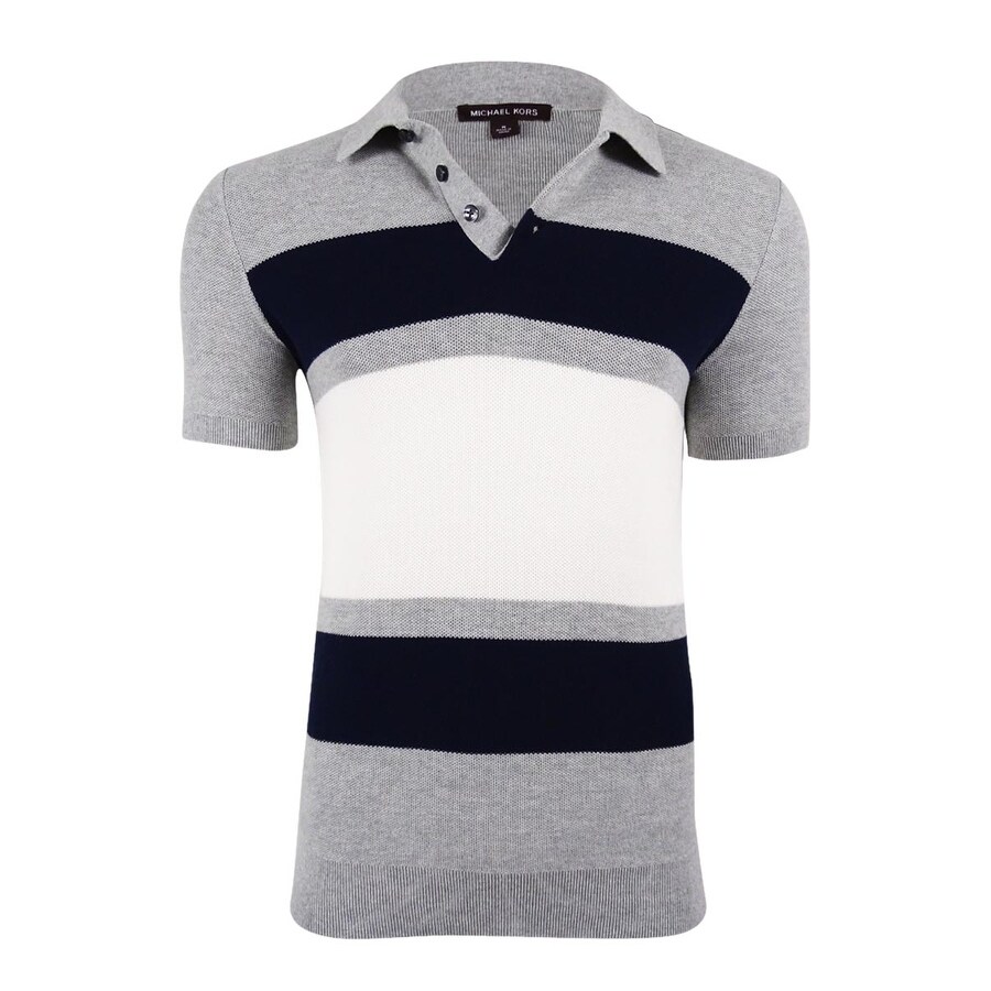 michael kors polo mens black