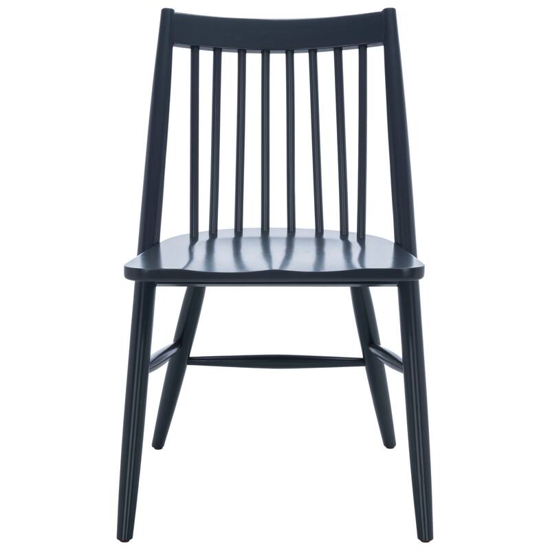 SAFAVIEH Orelia 19 Inch Black Spindle Dining Chair (Set of 2) - 21Wx22Dx34H