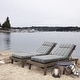 preview thumbnail 49 of 52, Arden Selections Oceantex Outdoor Chaise Lounge Cushion 72 x 21