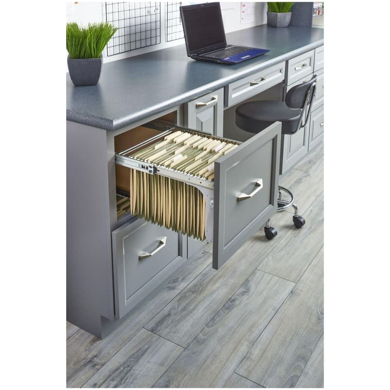 Rev-A-Shelf Pull Out File Organizer for 15 Inch Cabinets