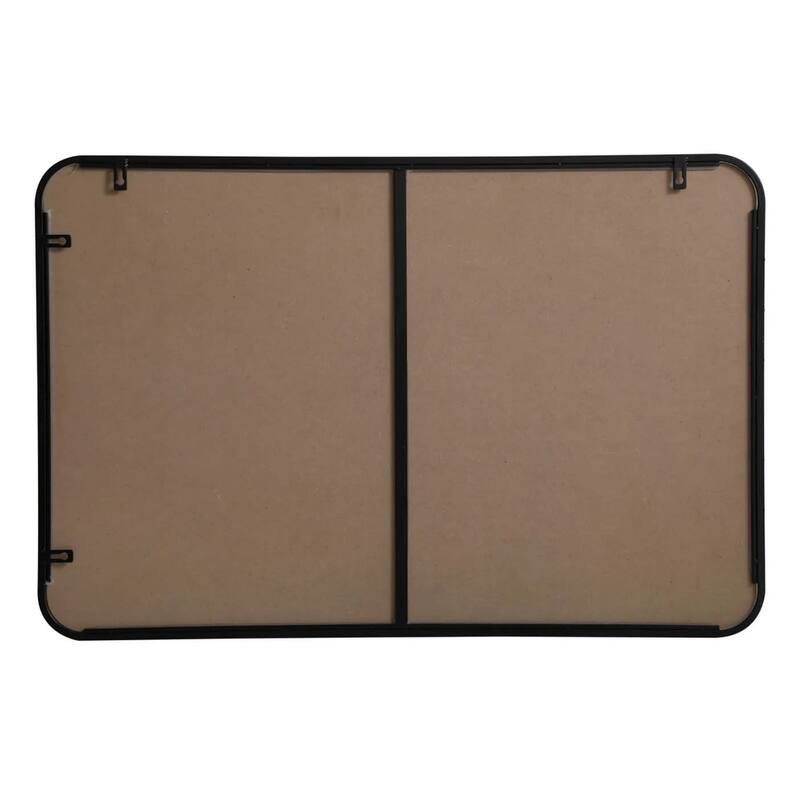 Elegant Lighting MR802436 Formiae 24" W x 36" H Contemporary - Black