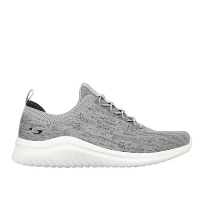 Skechers Mens Ultra Flex 2.0 Cryptic Lifestyle Sneaker Gray/Black 232206Gybk Gray/Black