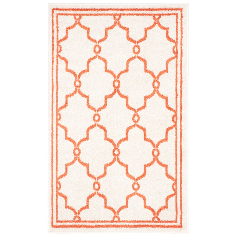 SAFAVIEH Amherst Nargis Modern Rug - 2'6" x 4' - Beige/Orange
