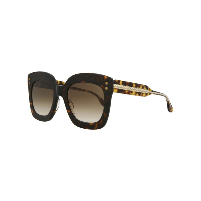 Bottega Veneta Square-Frame Acetate Sunglasses