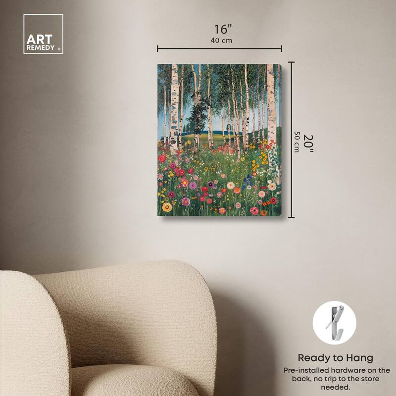 Aspen Aura Canvas by Art Remedy, Gallery Wrapped