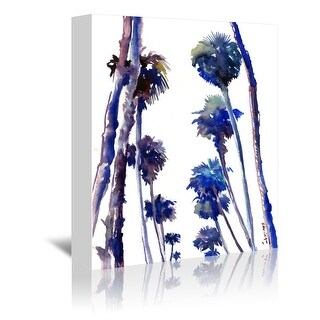 Americanflat - 8" x 10" Palm Trees by Suren Nersisyan Wrapped Canvas ...