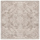 preview thumbnail 12 of 11, SAFAVIEH Handmade Ebony Rehana Modern Wool Rug 6' Square - Ivory/Dark Grey - Square