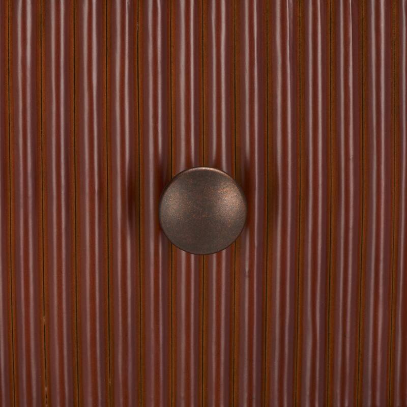 SEI Furniture Clairville Curio Bookcase Display Shelf - 16"W x 16"D x 70"H