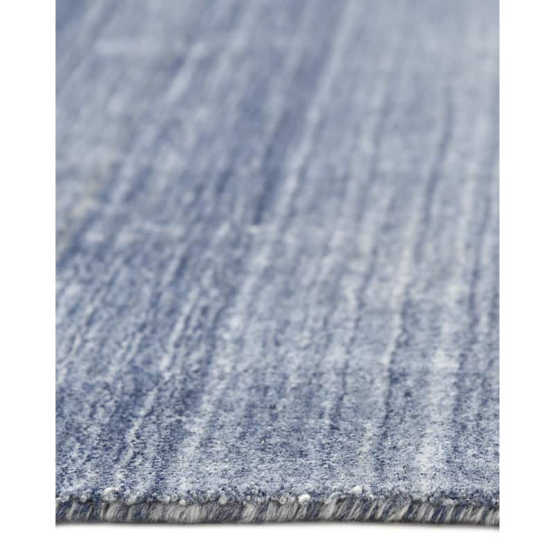 Overton Handmade Modern Contemporary Striped Area Rug