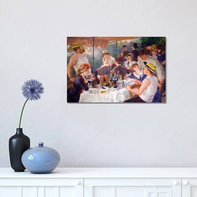 iCanvas "The Luncheon of the Boating Party 1881" by Pierre-Auguste Renoir Canvas Print