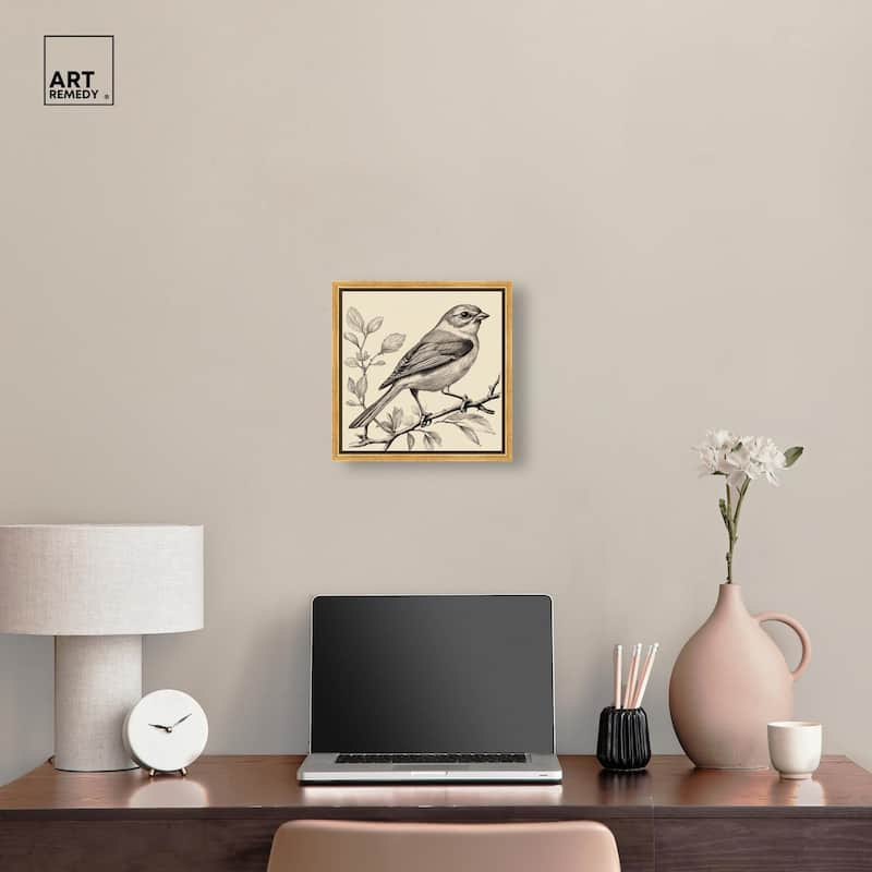 Bird's Gaze Canvas by Art Remedy