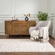 preview thumbnail 37 of 68, Hauteloom Cansu Living Room, Bedroom Area Rug - Contemporary - Plush Pile - Black - 2' x 3'