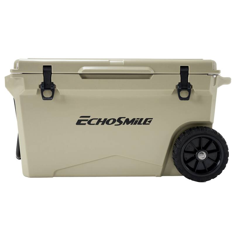 EchoSmile 75 qt. Rotomolded Cooler - Khaki