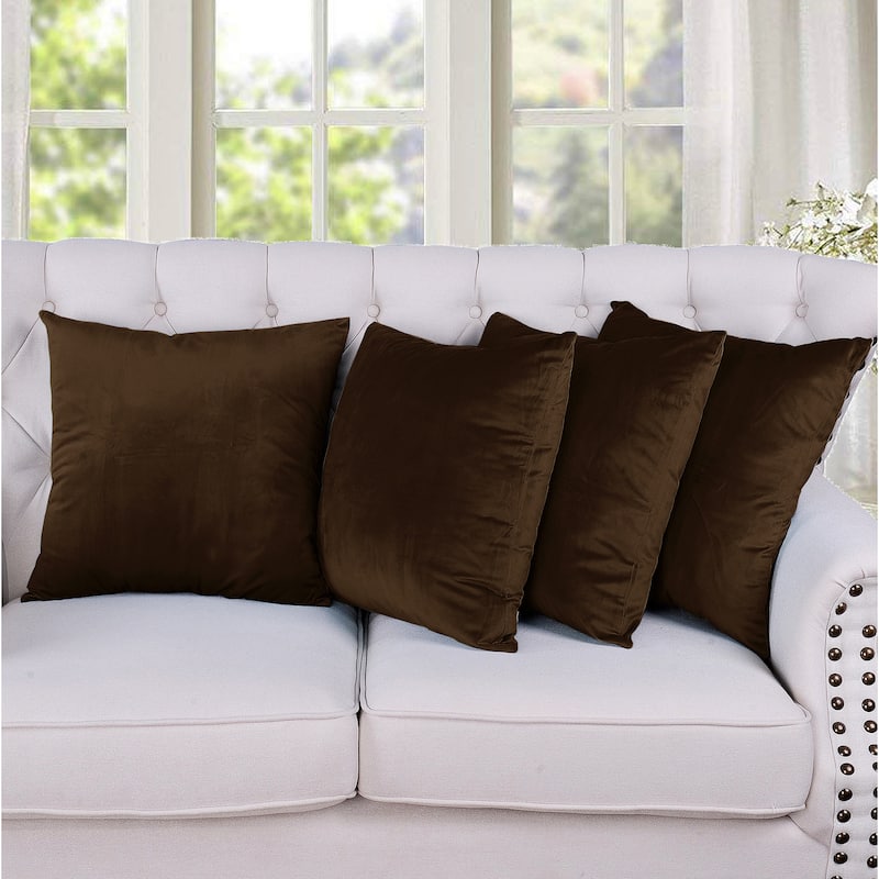 Supersoft 20-inch Throw Pillow Covers (Set of 4)